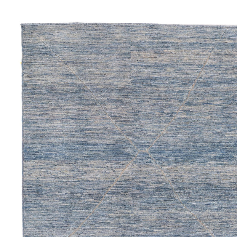 Alfombra bereber - 298 x 258 cm - azul marino