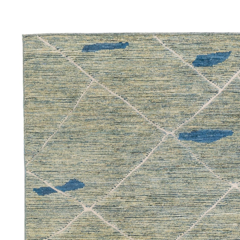 Alfombra bereber - 300 x 202 cm - verde claro