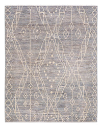 Alfombra bereber - 198 x 156 cm - azul marino