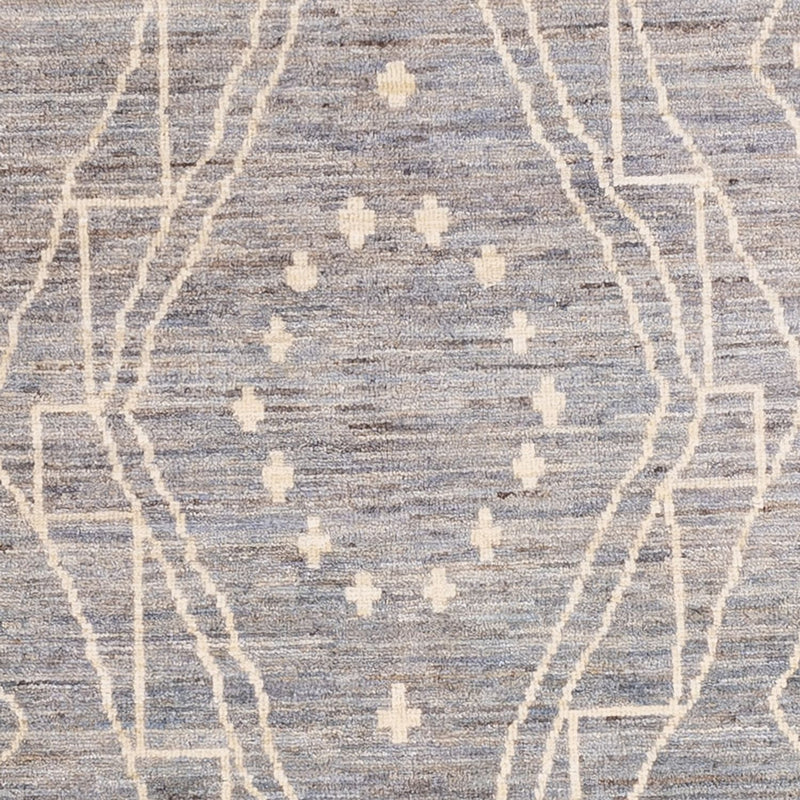 Alfombra bereber - 198 x 156 cm - azul marino