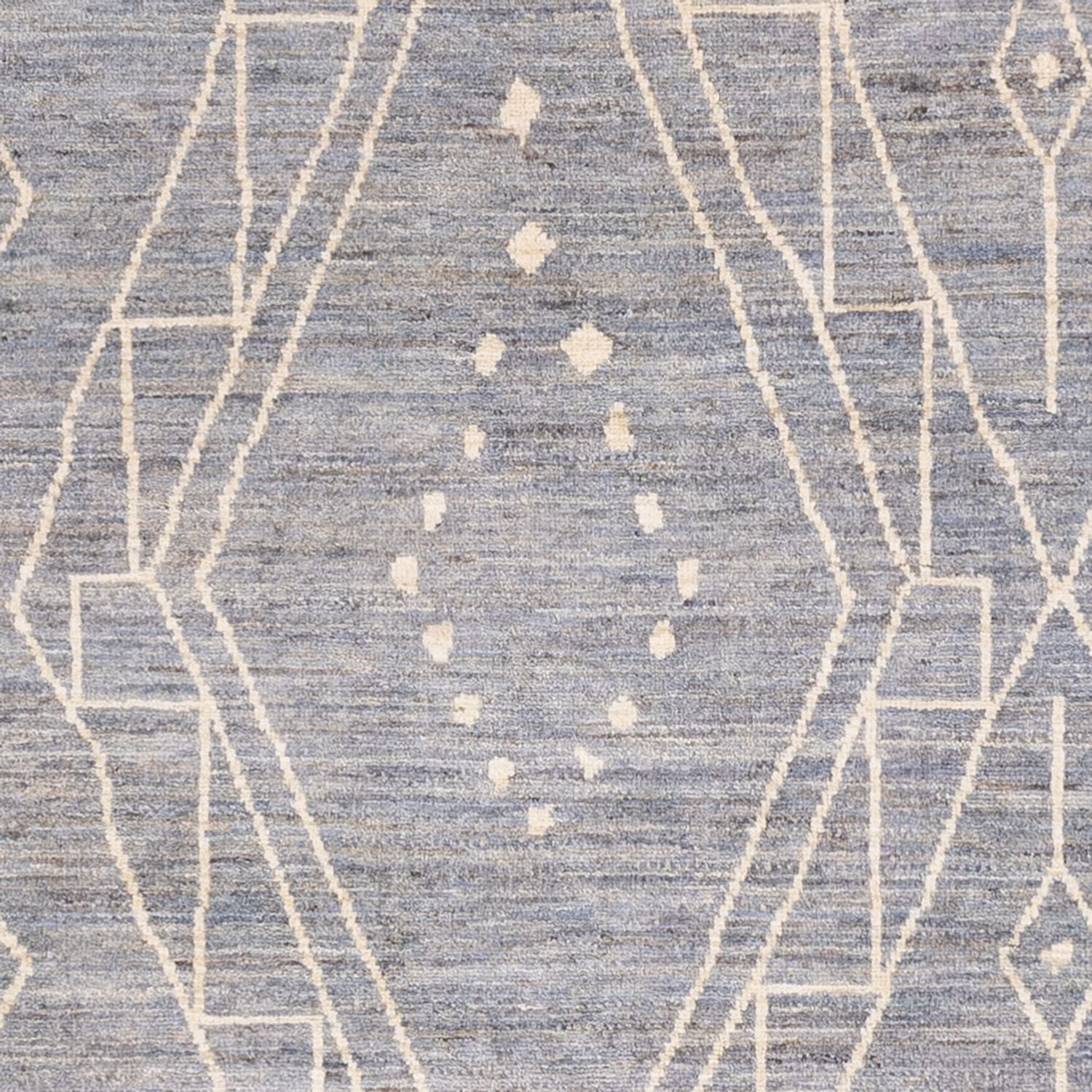 Alfombra bereber - 245 x 173 cm - azul marino