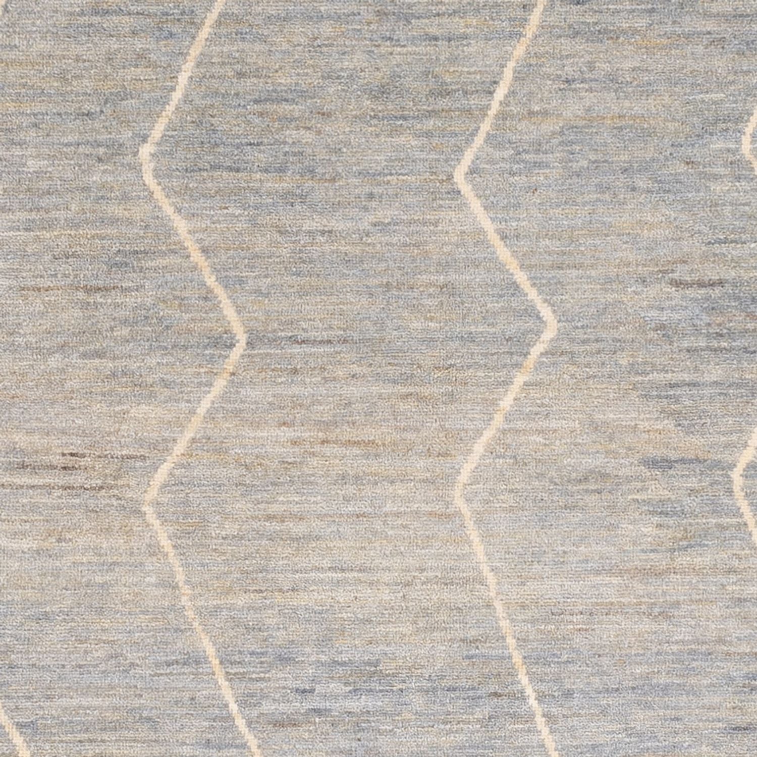 Alfombra bereber - 237 x 170 cm - gris claro