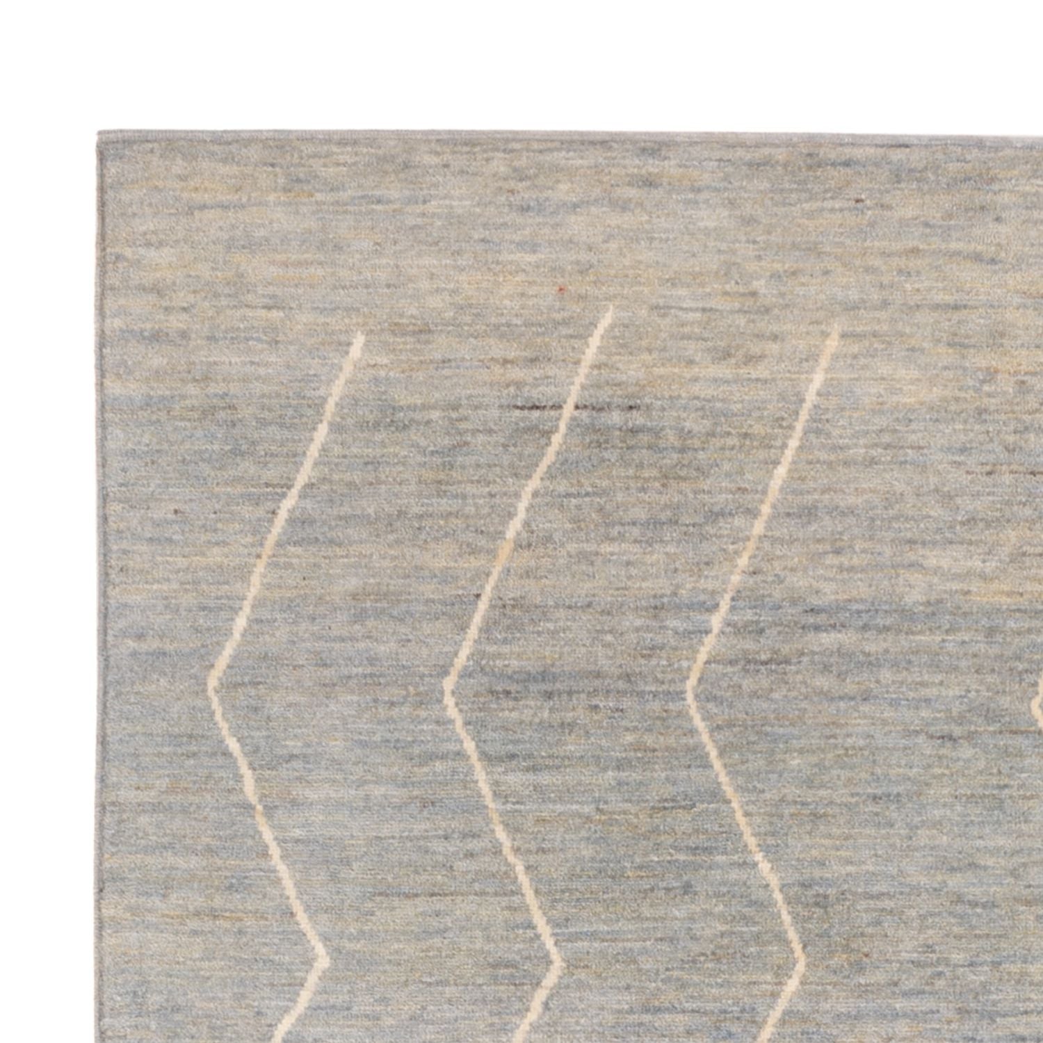 Alfombra bereber - 237 x 170 cm - gris claro
