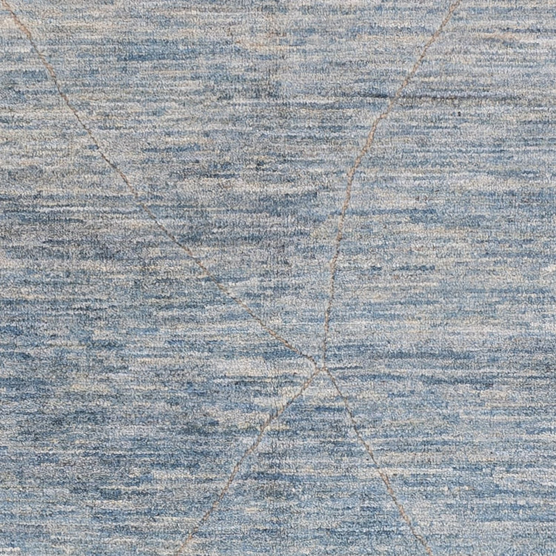 Alfombra bereber - 196 x 154 cm - azul marino