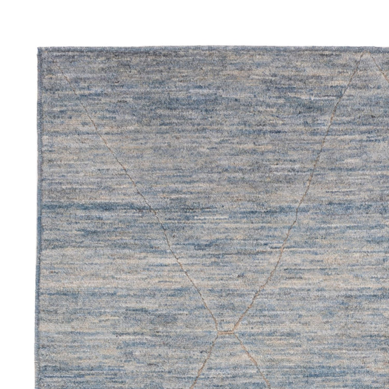 Alfombra bereber - 196 x 154 cm - azul marino