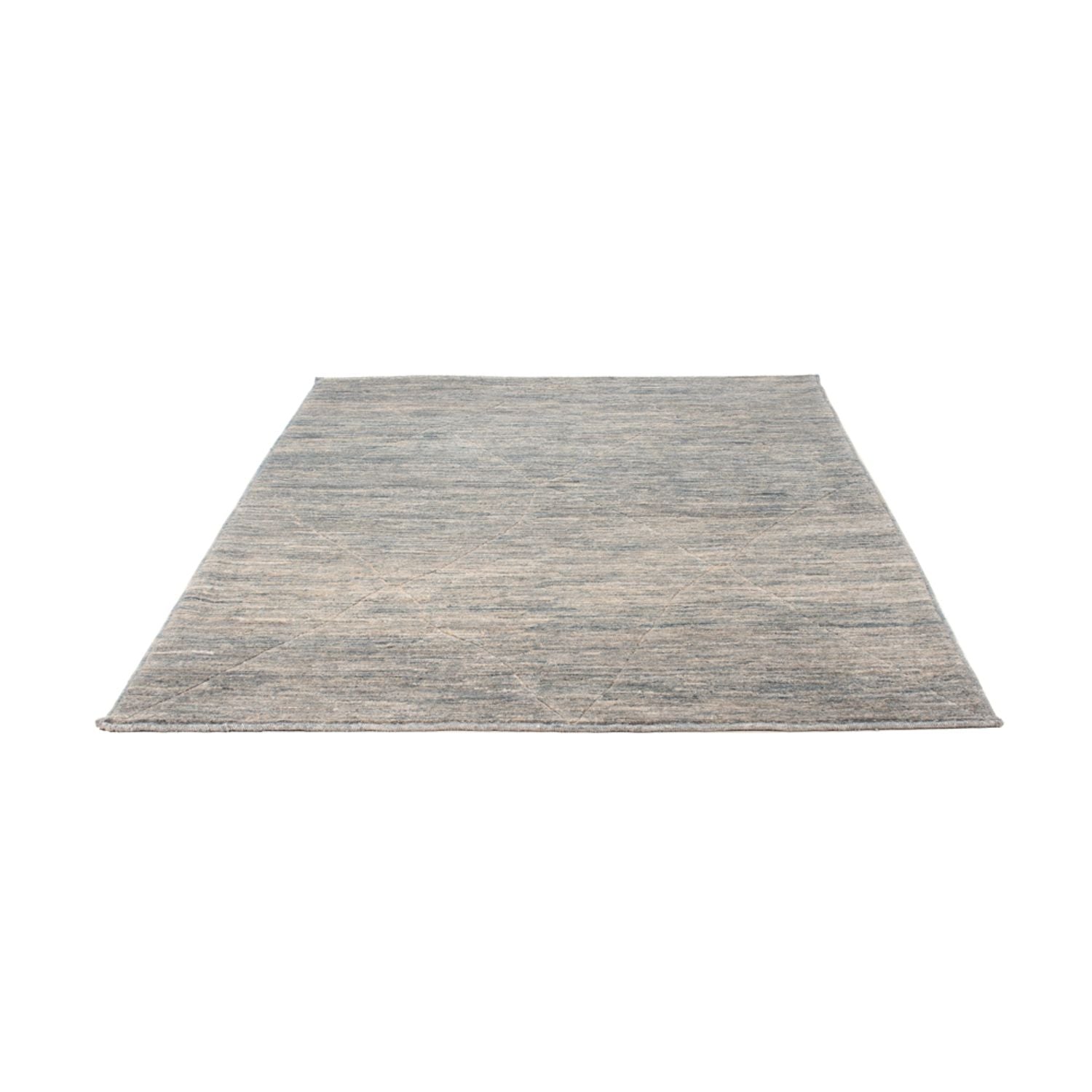 Alfombra bereber - 196 x 154 cm - azul marino
