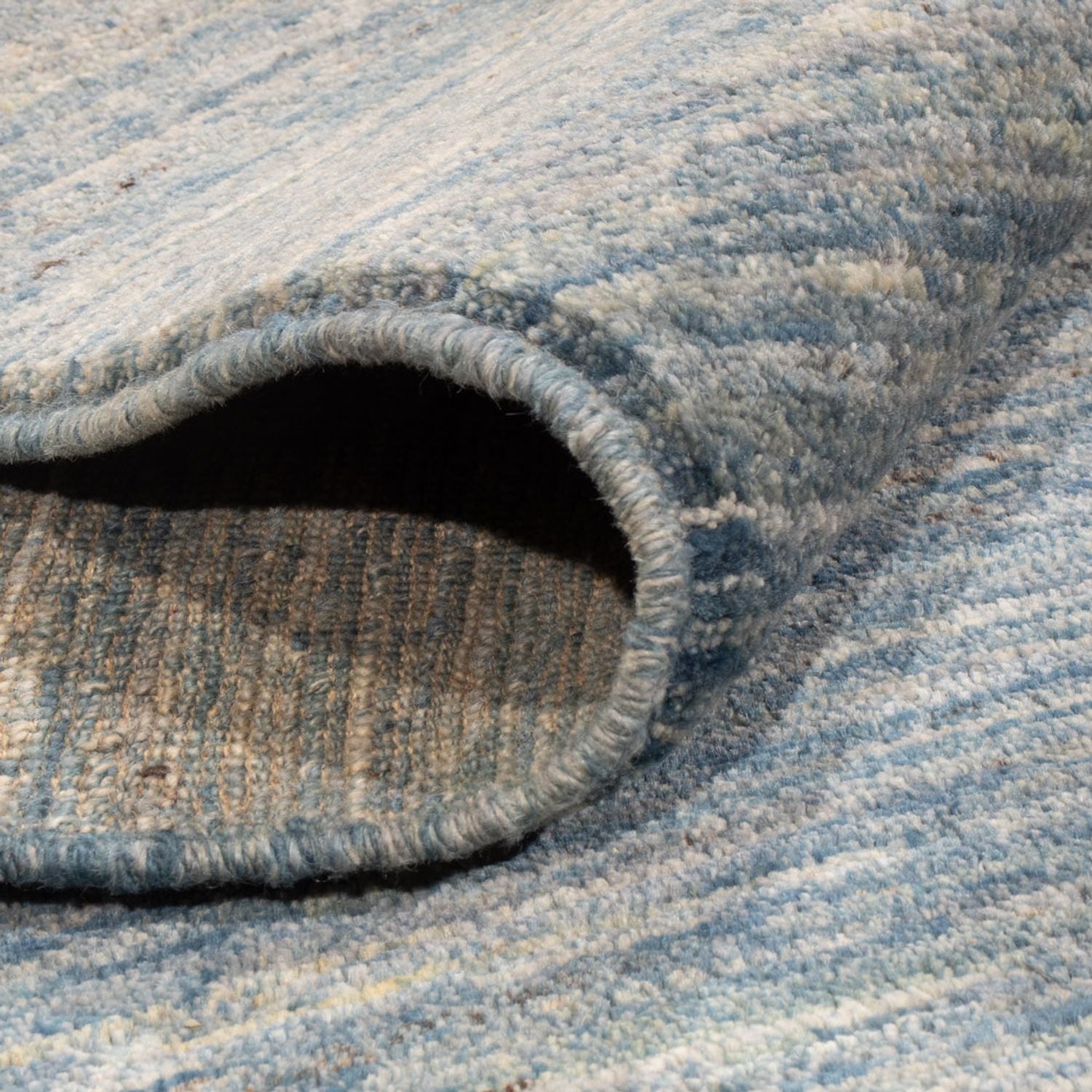 Alfombra bereber - 242 x 172 cm - azul marino