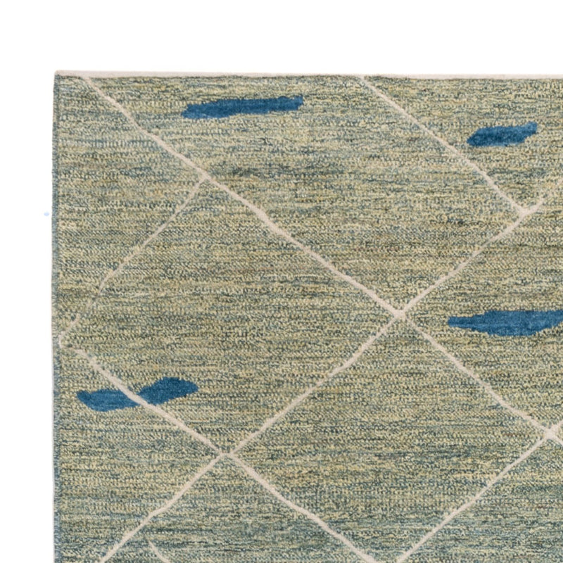 Alfombra bereber - 236 x 172 cm - verde claro