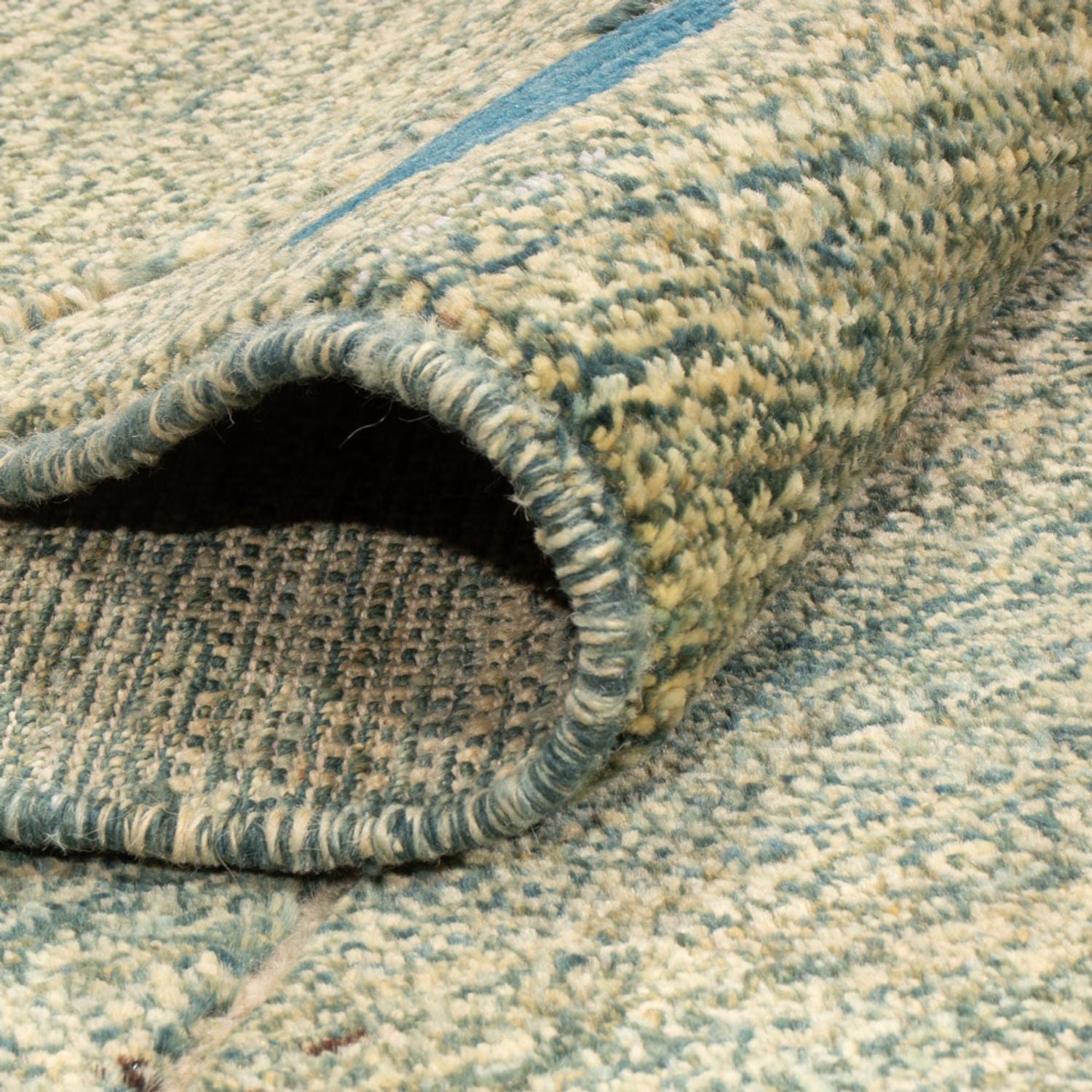 Alfombra bereber - 236 x 172 cm - verde claro