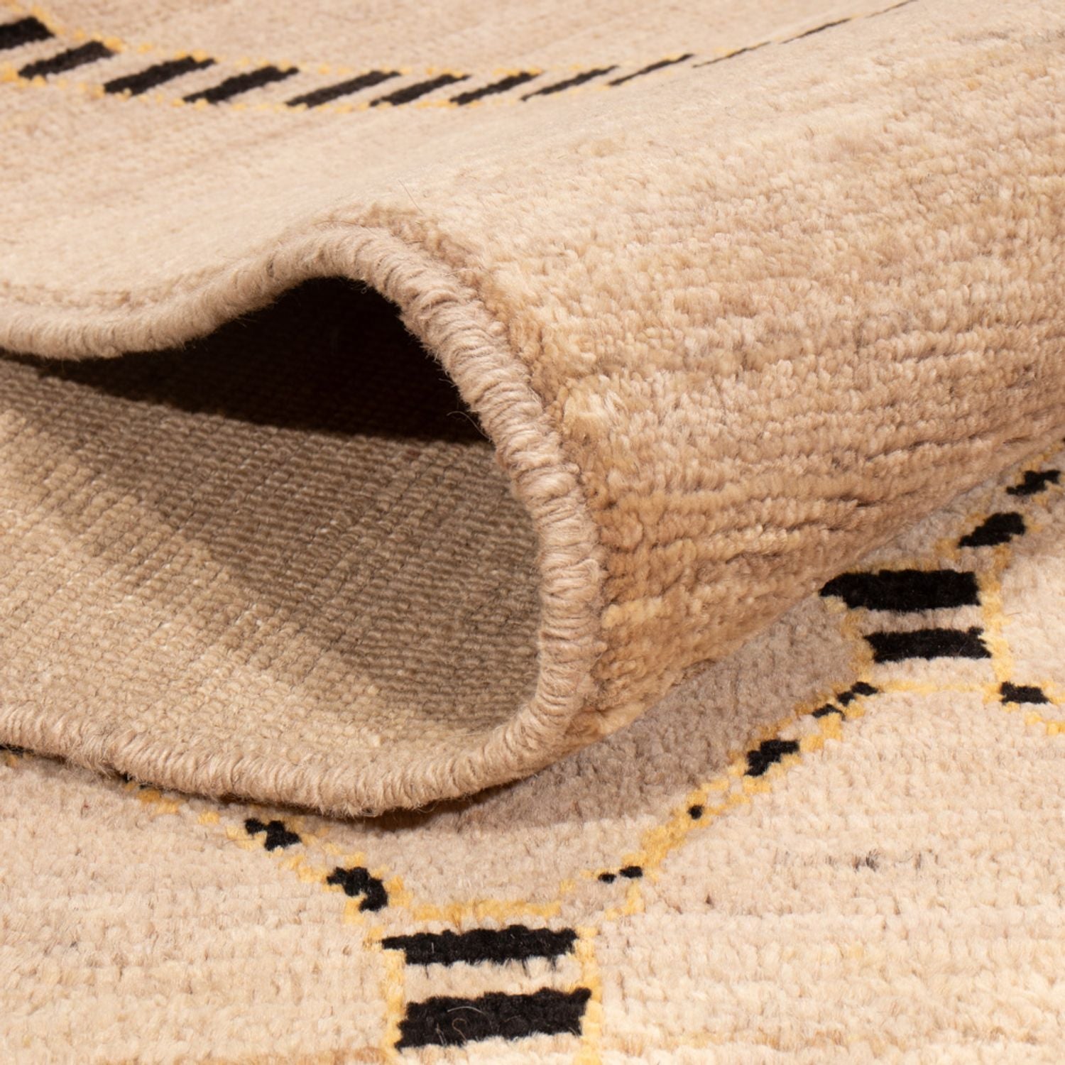 Alfombra bereber - 203 x 149 cm - beige