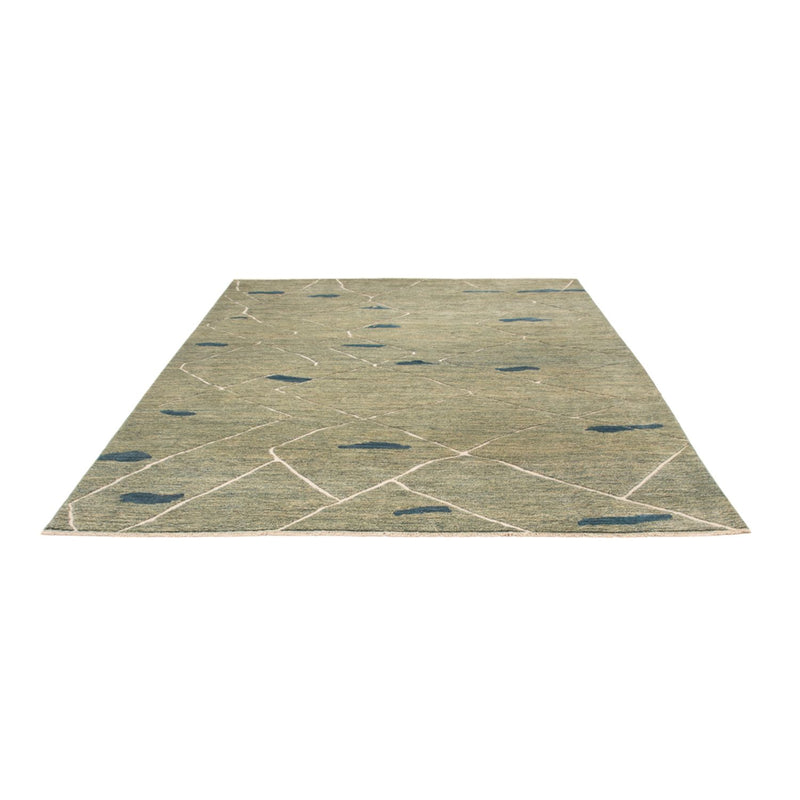 Alfombra bereber - 300 x 256 cm - verde claro
