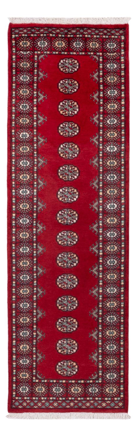 Alfombra de pasillo Alfombra Pakistani - 255 x 77 cm - rojo