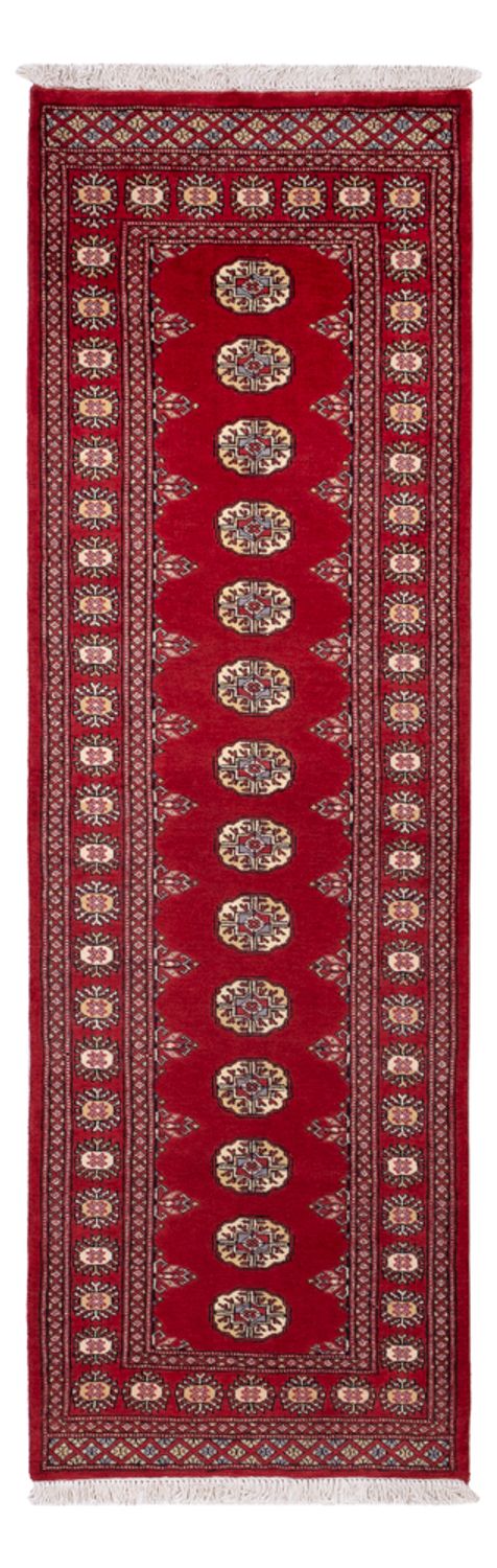 Alfombra de pasillo Alfombra Pakistani - 246 x 77 cm - rojo
