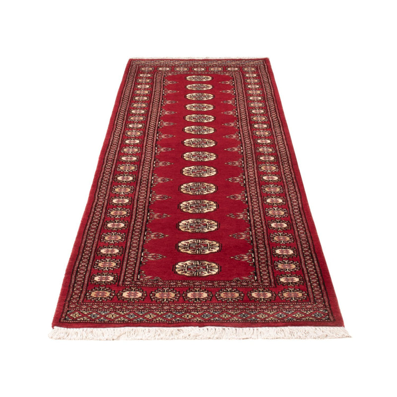 Alfombra de pasillo Alfombra Pakistani - 246 x 77 cm - rojo