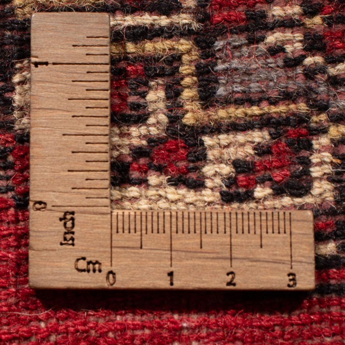 Alfombra de pasillo Alfombra Pakistani - 246 x 77 cm - rojo