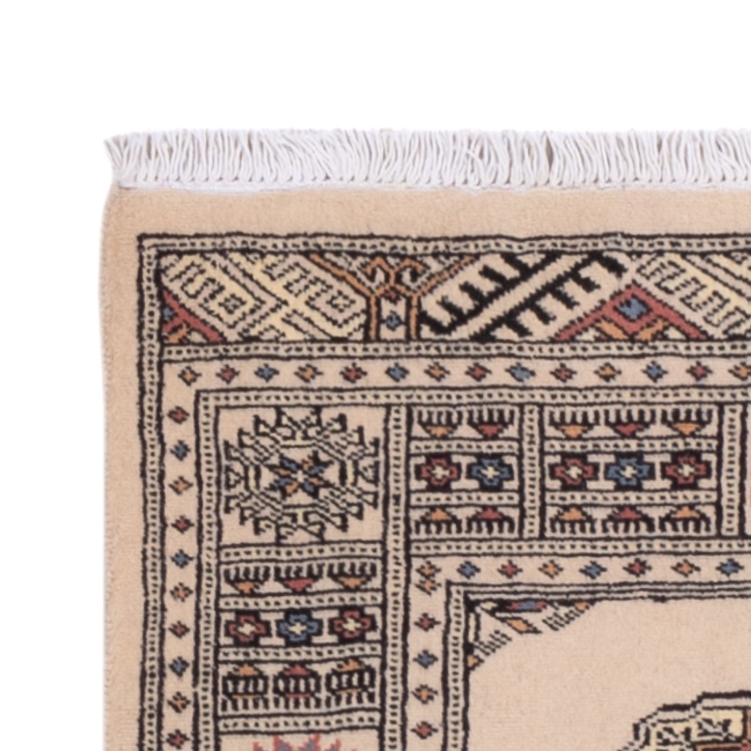 Alfombra de pasillo Alfombra Pakistani - 234 x 76 cm - beige