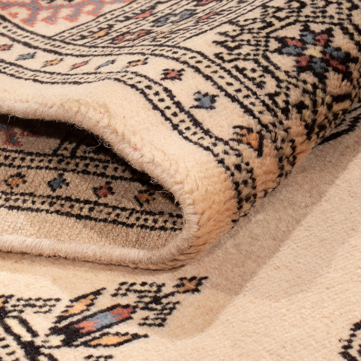 Alfombra de pasillo Alfombra Pakistani - 234 x 76 cm - beige