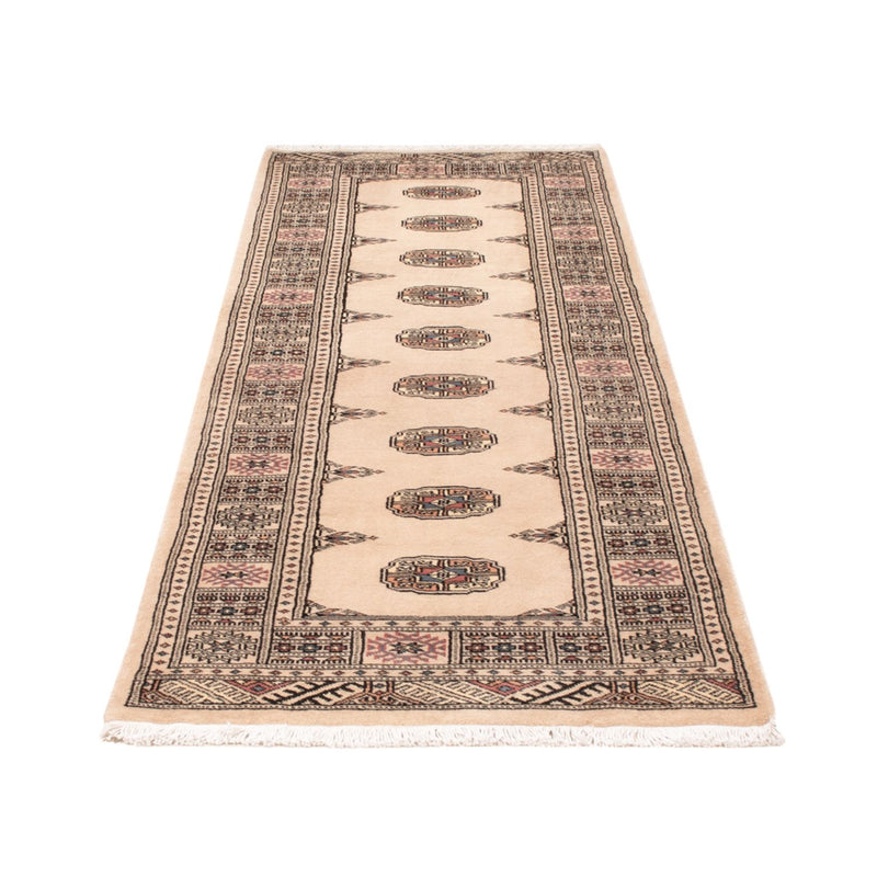 Alfombra de pasillo Alfombra Pakistani - 234 x 76 cm - beige