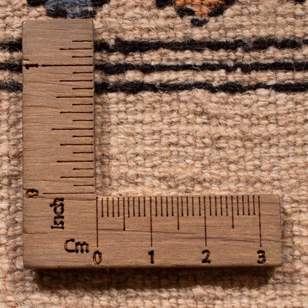 Alfombra de pasillo Alfombra Pakistani - 234 x 76 cm - beige