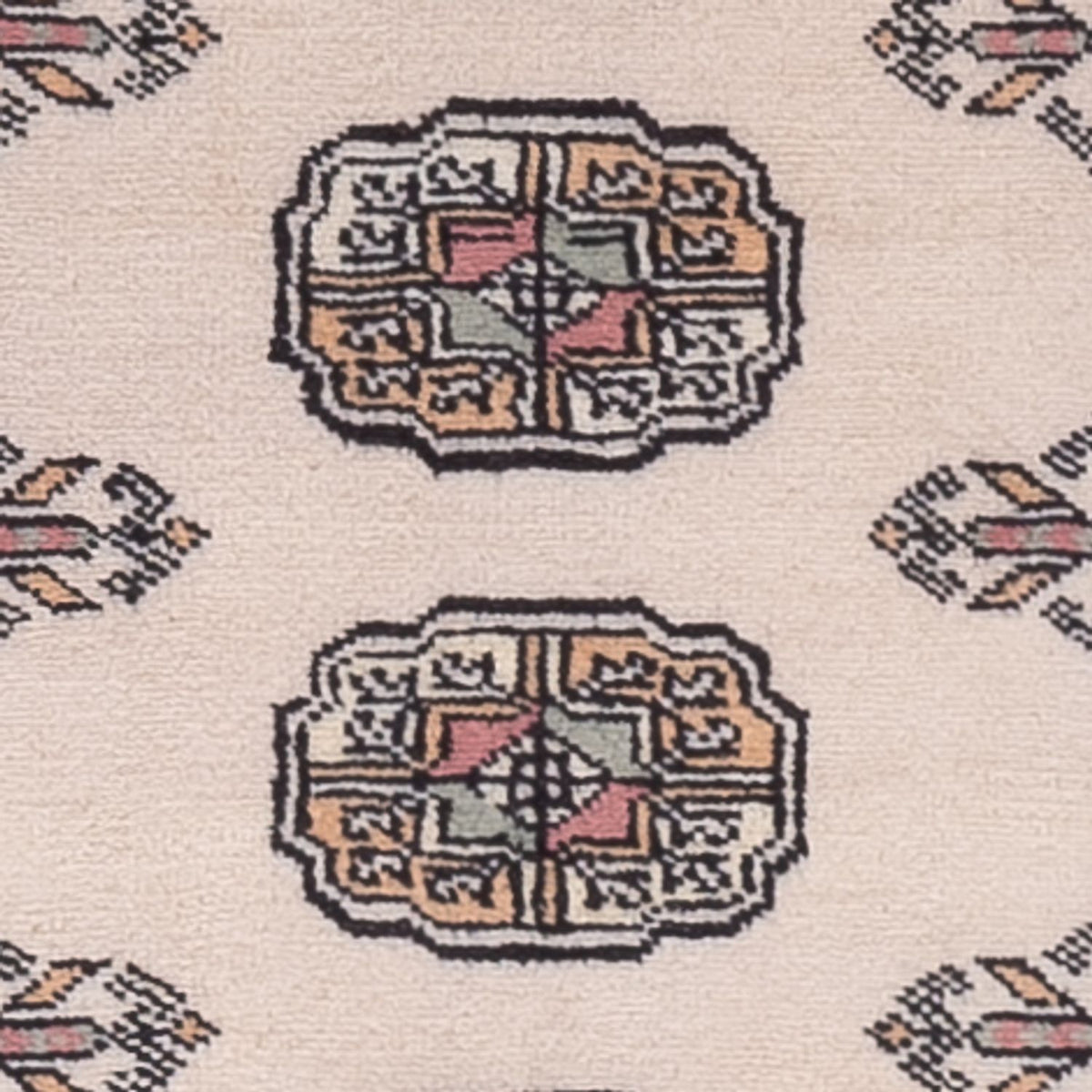 Alfombra de pasillo Alfombra Pakistani - 254 x 77 cm - beige