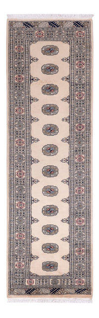 Alfombra de pasillo Alfombra Pakistani - 253 x 79 cm - beige