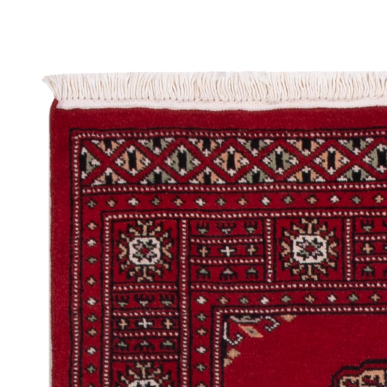 Alfombra de pasillo Alfombra Pakistani - 242 x 76 cm - rojo