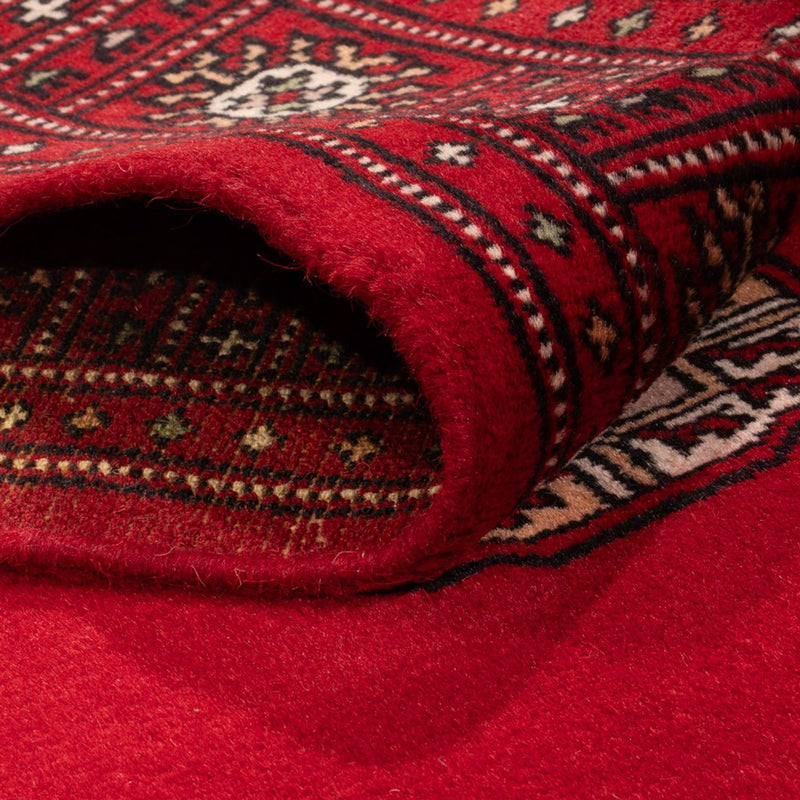 Alfombra de pasillo Alfombra Pakistani - 242 x 76 cm - rojo