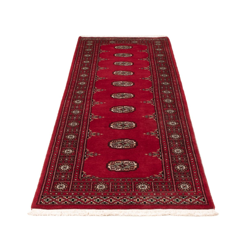 Alfombra de pasillo Alfombra Pakistani - 242 x 76 cm - rojo