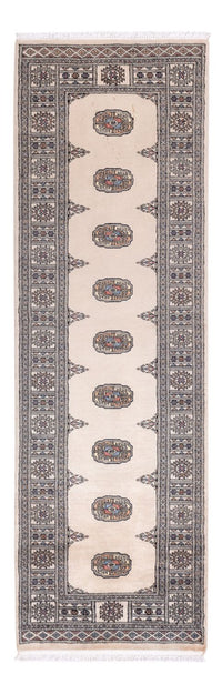 Alfombra de pasillo Alfombra Pakistani - 247 x 77 cm - beige