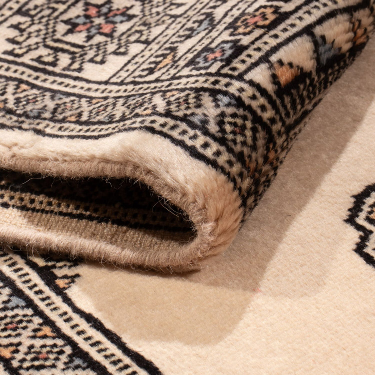 Alfombra de pasillo Alfombra Pakistani - 247 x 77 cm - beige