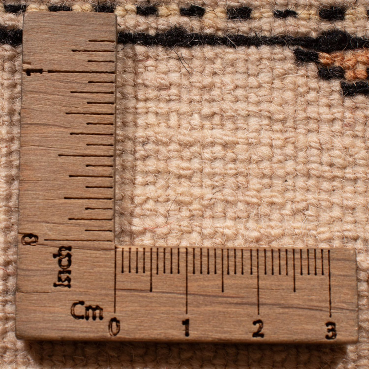 Alfombra de pasillo Alfombra Pakistani - 247 x 77 cm - beige