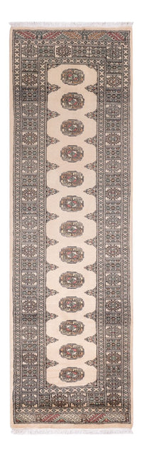 Alfombra de pasillo Alfombra Pakistani - 248 x 77 cm - beige