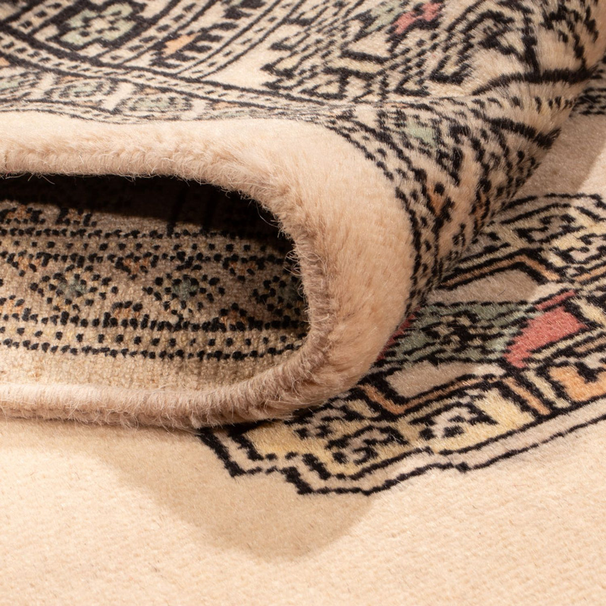 Alfombra de pasillo Alfombra Pakistani - 248 x 77 cm - beige