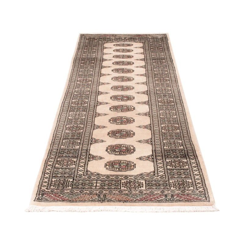 Alfombra de pasillo Alfombra Pakistani - 248 x 77 cm - beige