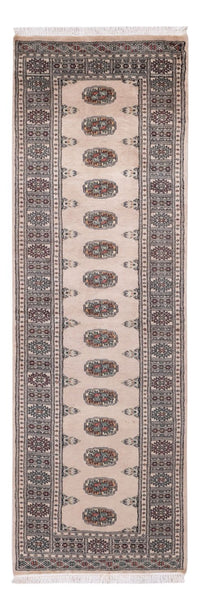 Alfombra de pasillo Alfombra Pakistani - 237 x 77 cm - beige
