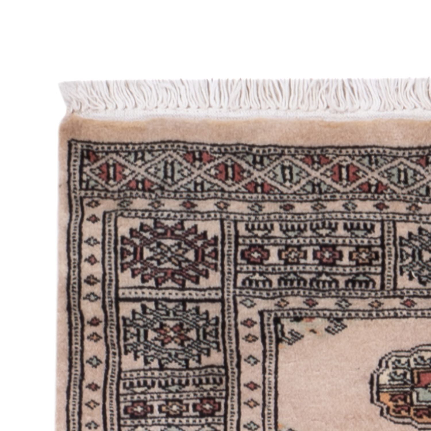 Alfombra de pasillo Alfombra Pakistani - 237 x 77 cm - beige