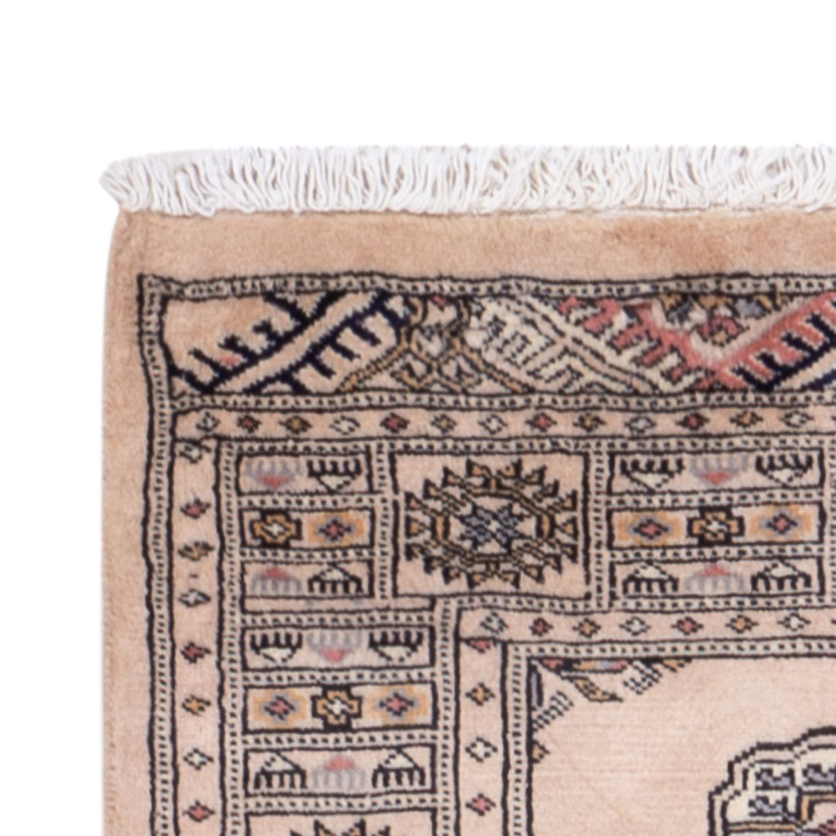 Alfombra de pasillo Alfombra Pakistani - 224 x 79 cm - beige