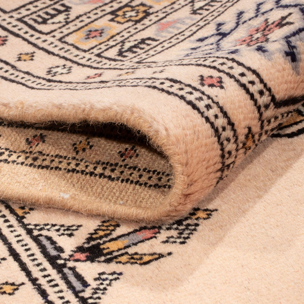 Alfombra de pasillo Alfombra Pakistani - 224 x 79 cm - beige