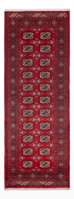 Alfombra de pasillo Alfombra Pakistani - 224 x 80 cm - rojo