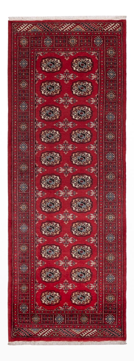 Alfombra de pasillo Alfombra Pakistani - 224 x 80 cm - rojo