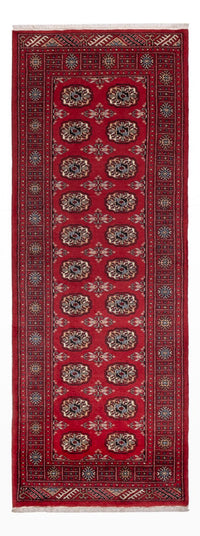 Alfombra de pasillo Alfombra Pakistani - 224 x 80 cm - rojo