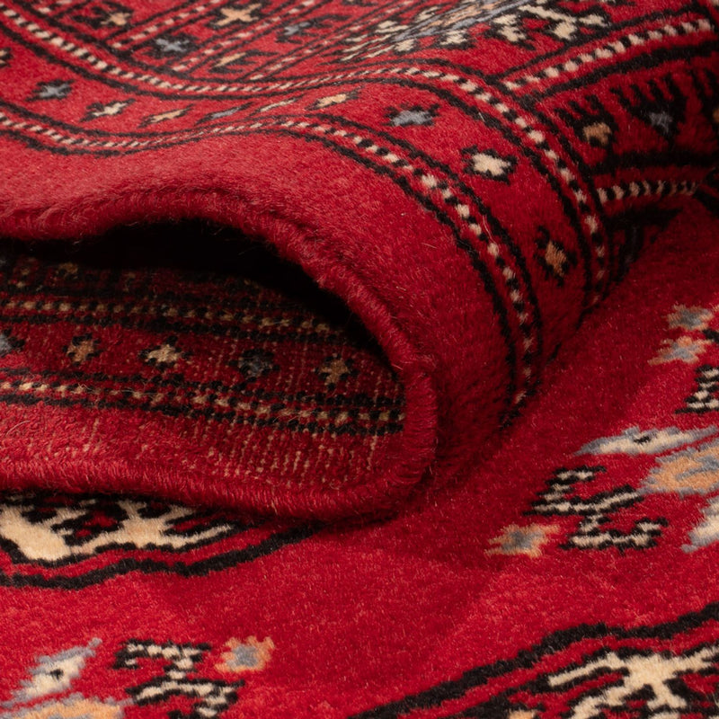 Alfombra de pasillo Alfombra Pakistani - 224 x 80 cm - rojo