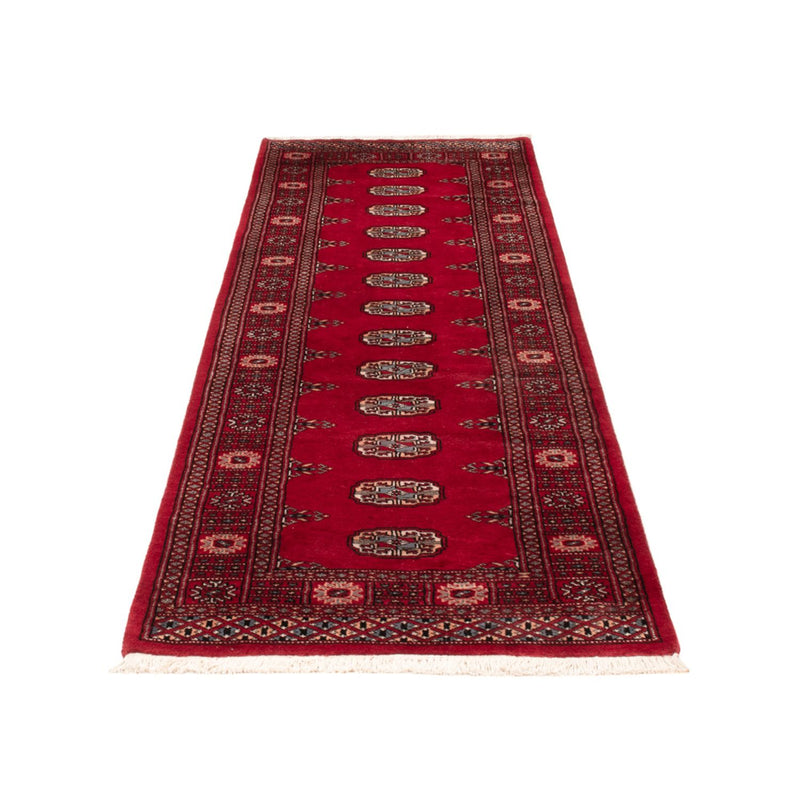 Alfombra de pasillo Alfombra Pakistani - 259 x 80 cm - rojo