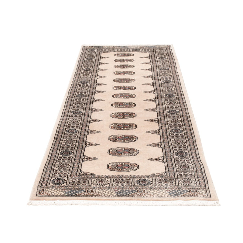 Alfombra de pasillo Alfombra Pakistani - 246 x 78 cm - beige