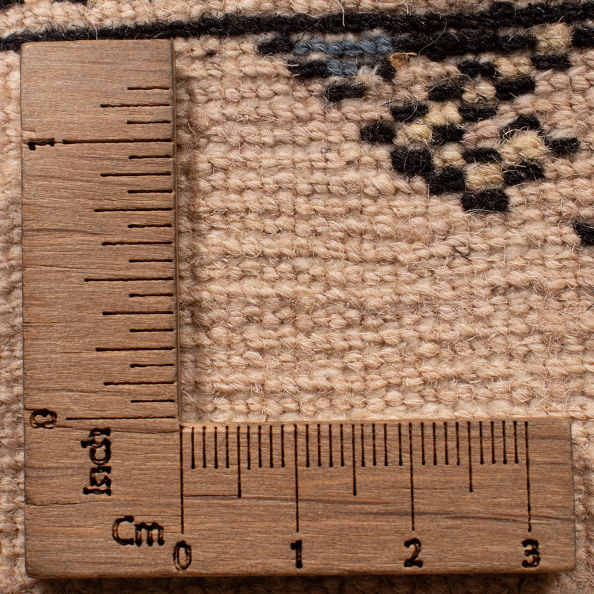 Alfombra de pasillo Alfombra Pakistani - 246 x 78 cm - beige