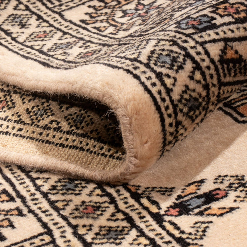 Alfombra de pasillo Alfombra Pakistani - 244 x 77 cm - beige