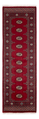Alfombra de pasillo Alfombra Pakistani - 241 x 77 cm - rojo
