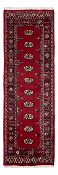 Alfombra de pasillo Alfombra Pakistani - 241 x 77 cm - rojo