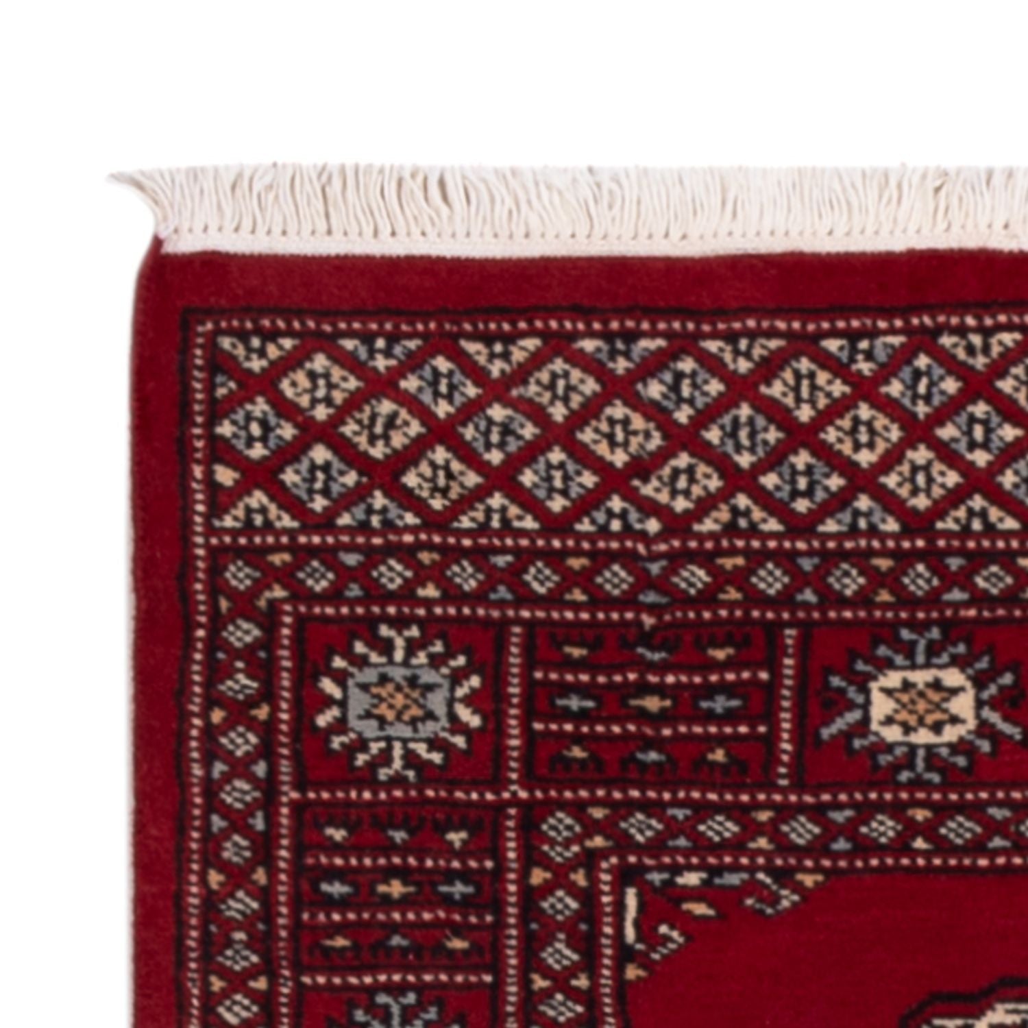 Alfombra de pasillo Alfombra Pakistani - 241 x 77 cm - rojo