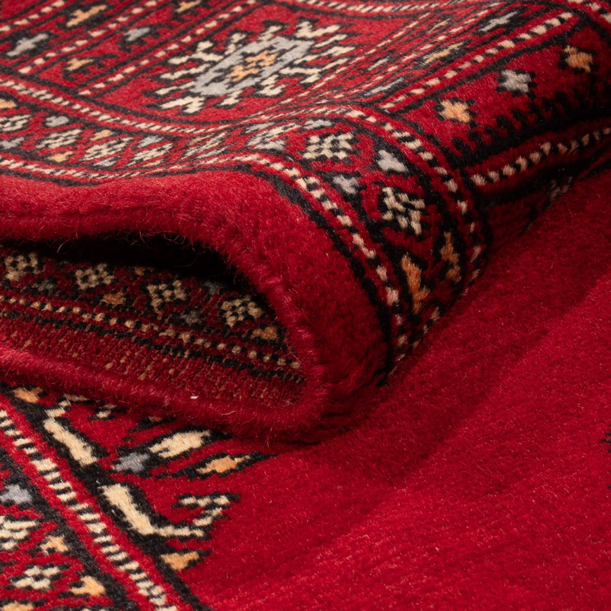 Alfombra de pasillo Alfombra Pakistani - 241 x 77 cm - rojo